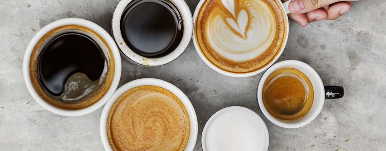 Couple enjoying coffee on the weekend